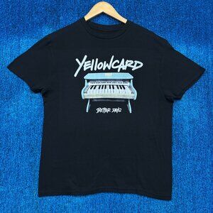 Yellowcard Better Days Album Cover Keyboard Art Band Tee M